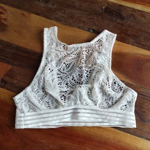 UNDIZ | White lace bralette